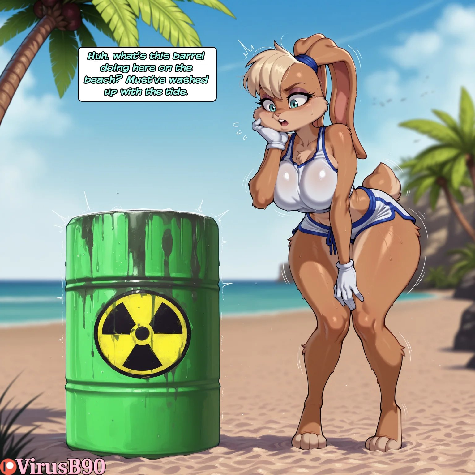 Lola Bunny's Radioactive Shortstackification