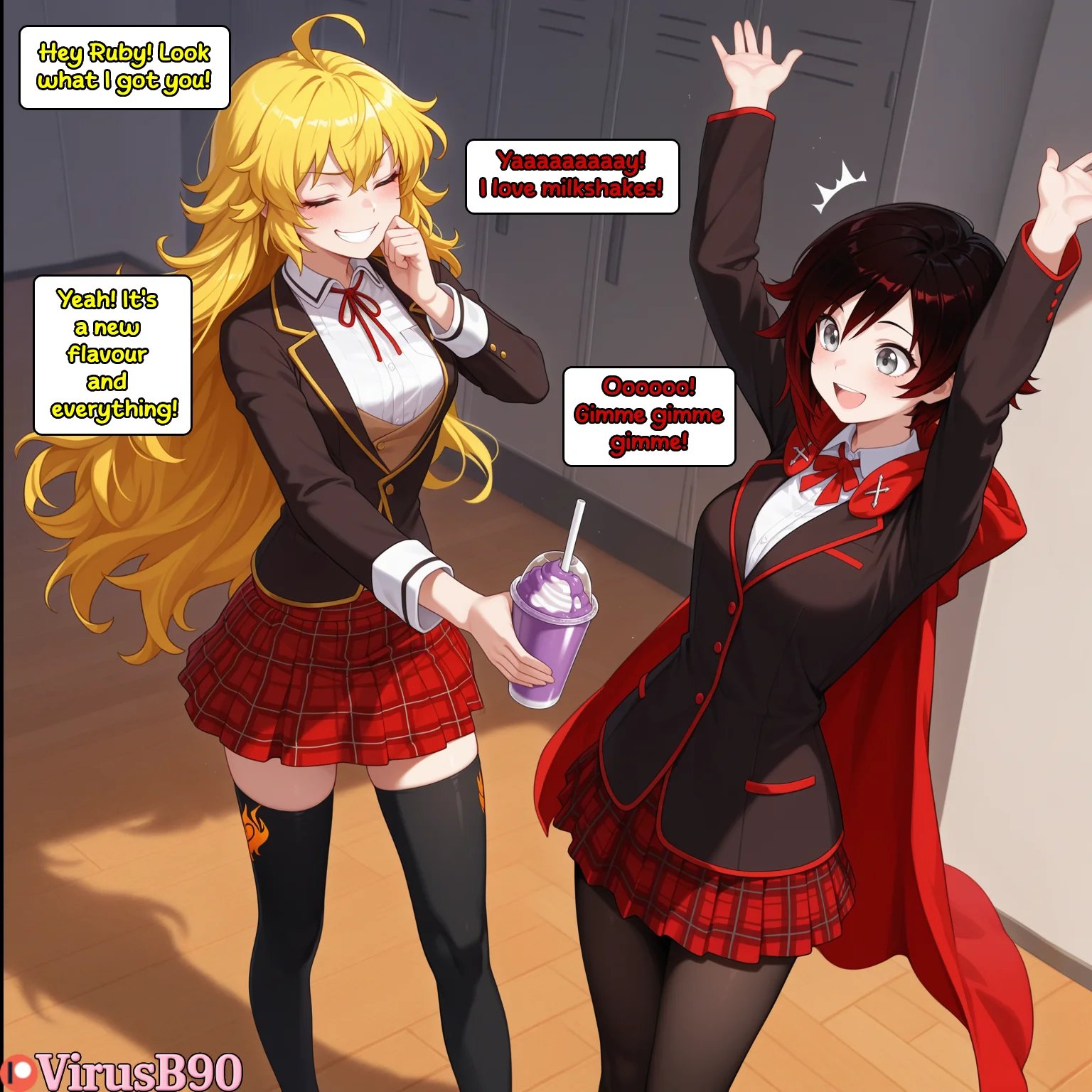 RWBY Grimace Shake - Ruby